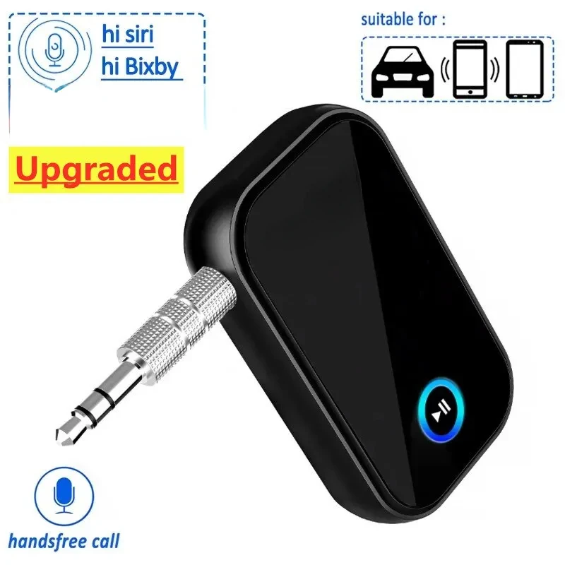 

Автомобильный Bluetooth 5,0 AUX адаптер с шумоподавлением 3,5 мм разъем RCA стерео беспроводной автомобильный аудиоприемник с микрофоном усилитель динамик