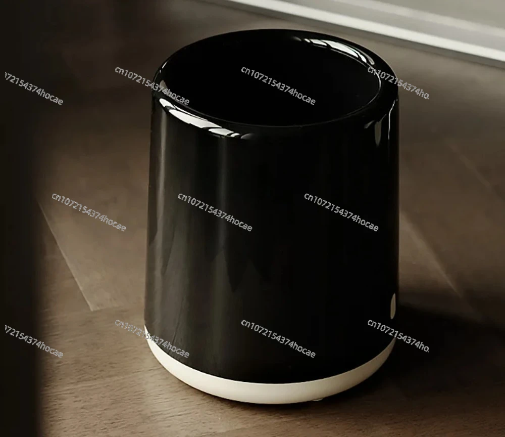 Large Capacity Double Layer Garbage Bin Light Luxury Style Waste Container For Household Living Room And Bedroom Use