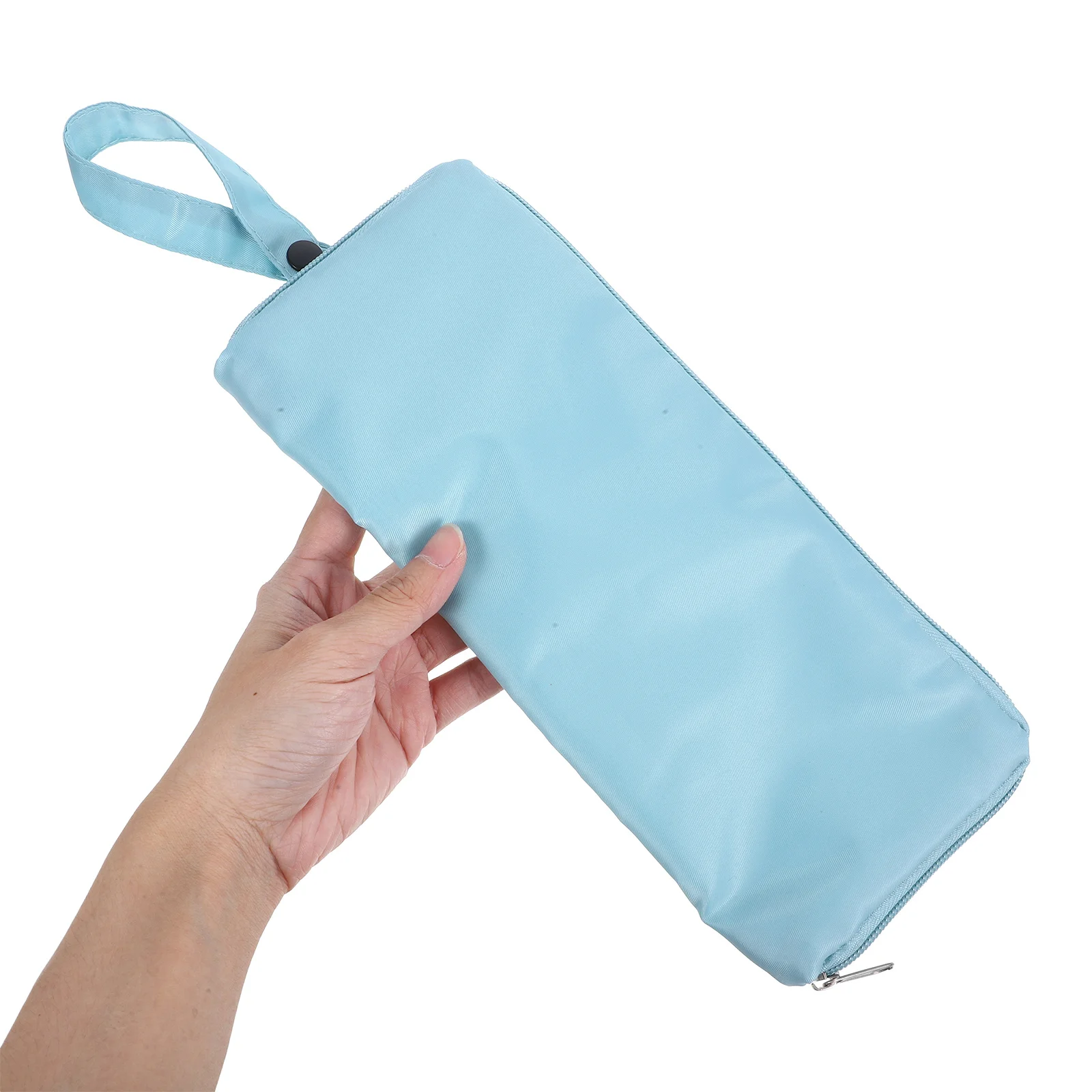 Sacos de guarda-chuvas molhados à prova dwaterproof água dobrável guarda-chuva capa azul durável oxford pano viagem guarda-chuvas caso armazenamento manga absorvente