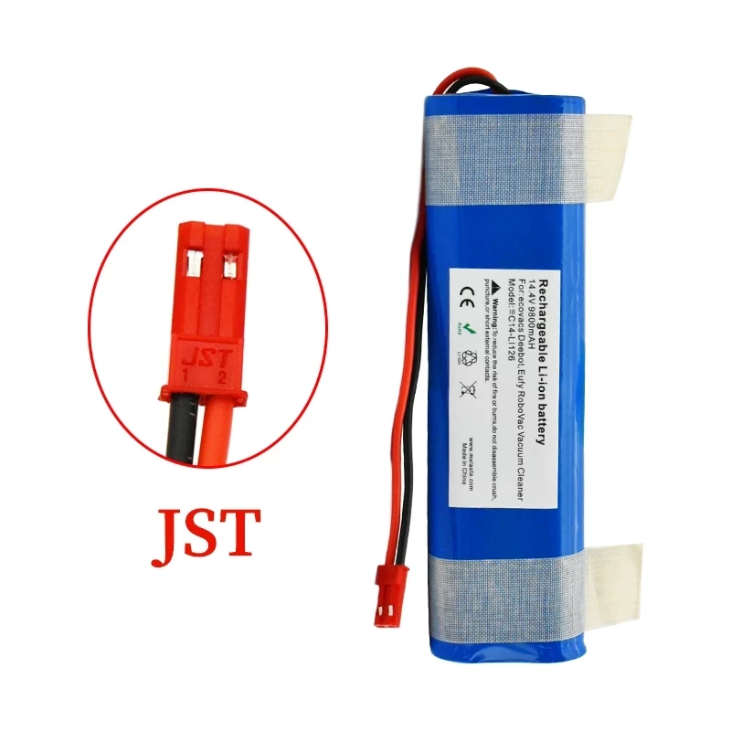 2022 New Genuine 14.4V 6800Mah 18650 Lithium Battery For Llife V3s Pro, V50, v5s Pro, V8s, X750 Robot Vacuum Cleaner Battery