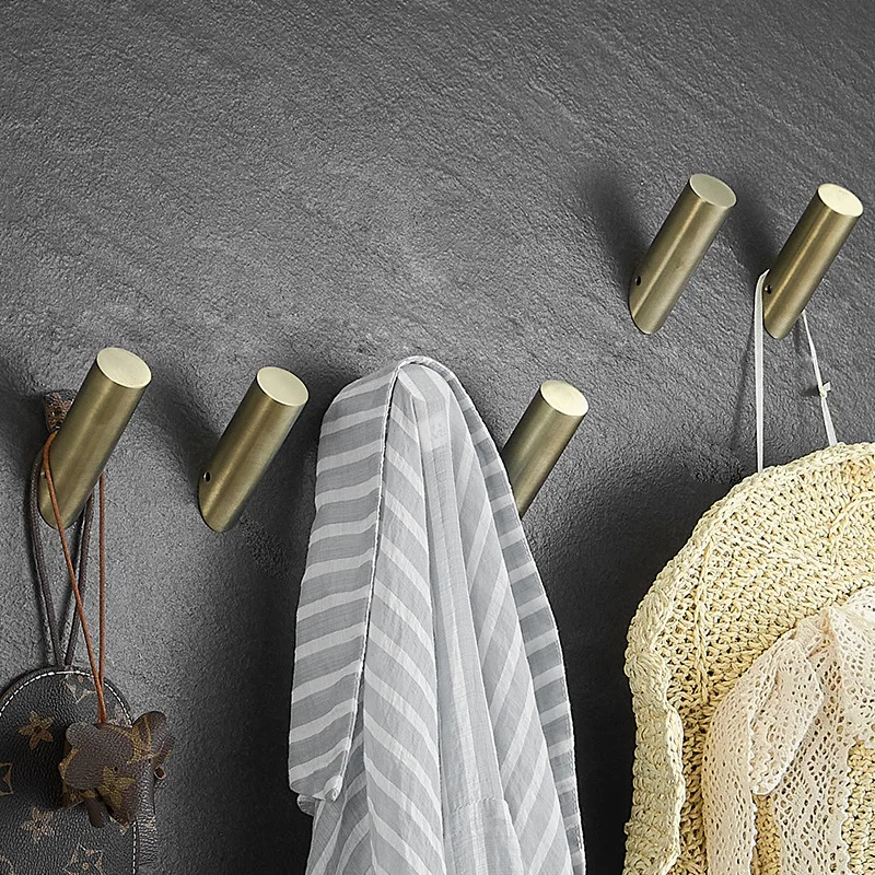 4pc-304-stainless-steel-bathroom-towel-hook-brushed-gold-wall-mounted-coat-hook-hat-robe-key-bag-hanger-bathroom-hardware