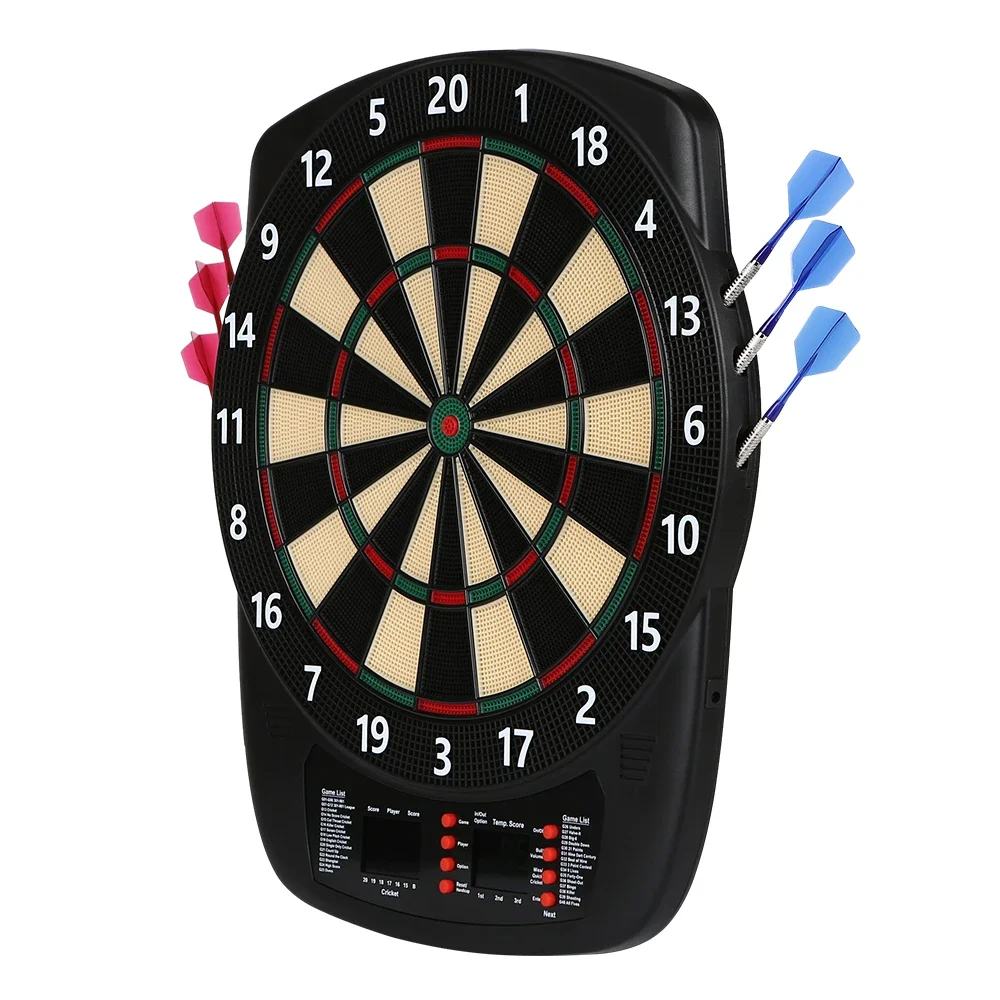 

China Wholesale Electronic Dart Board withTwo Multi-color LED LCD Displays