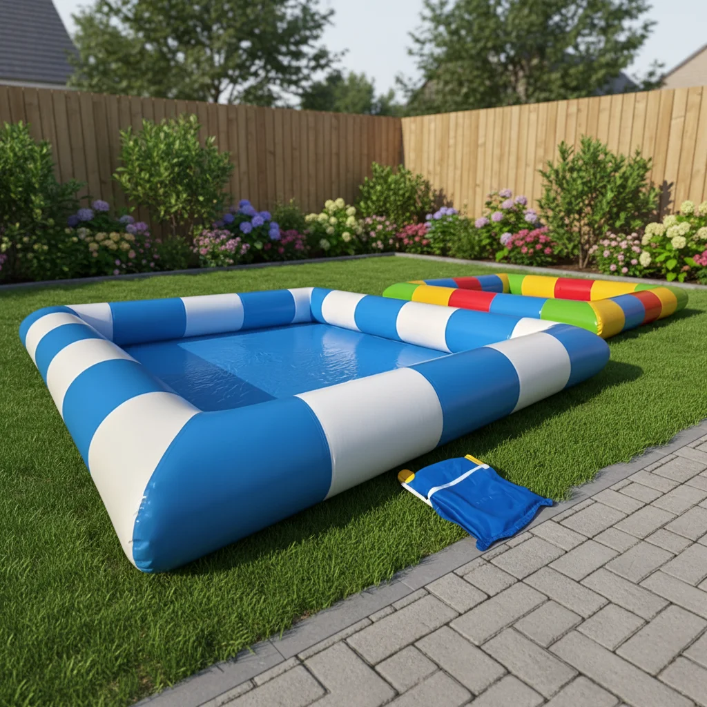 

Надувной бассейн большого размера из ткани Drop Stitch для летних вечеринок 2026 года