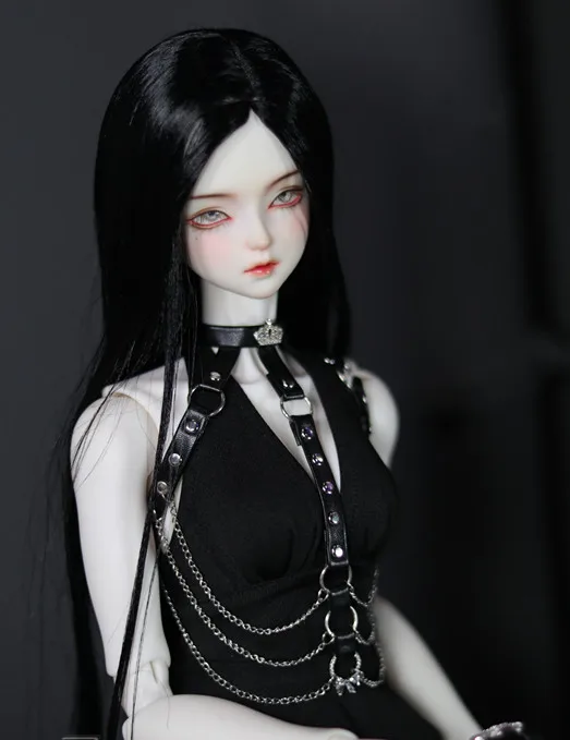 bjd Doll wig is suitable for 1/3 1/4 1/6 Uncle 8-9 7-8 6-7 size fashion midsection new milk silk wig long hair men and women