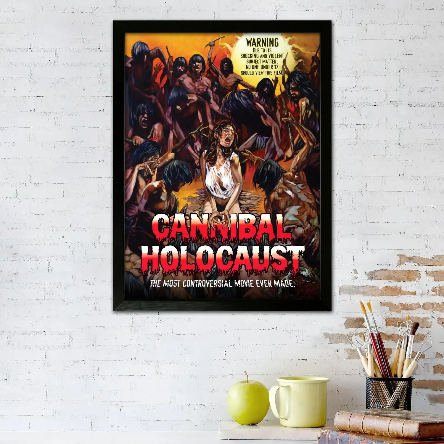 cannibal holocaust Canvas Art Poster and Wall Art, Picture Print, Modern Family Bedroom Decor,Decorative painting