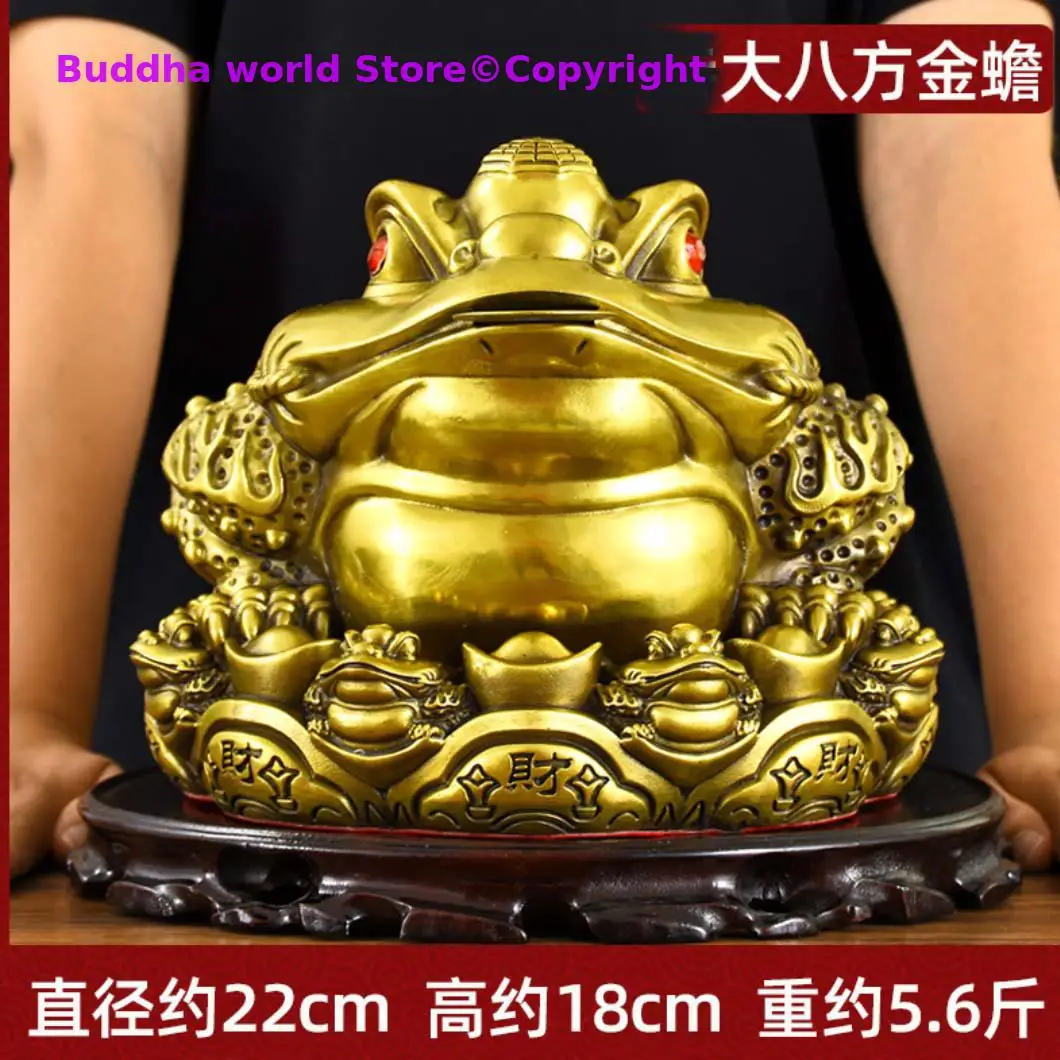 

Southeast Asia Business booming Bring wealth money GOOD LUCK HOME SHOP Company Wealth ZHAO CAI JIN CHAN mascot statue