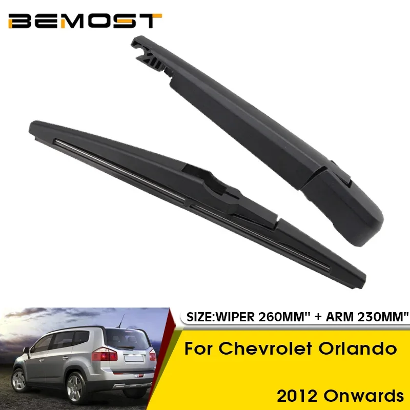 Car Wiper Blade For Chevrolet Orlando 2012 Onwards Rear Back Windshield Windscreen Rear Wiper 260mm+Arm 230mm Car Accessories