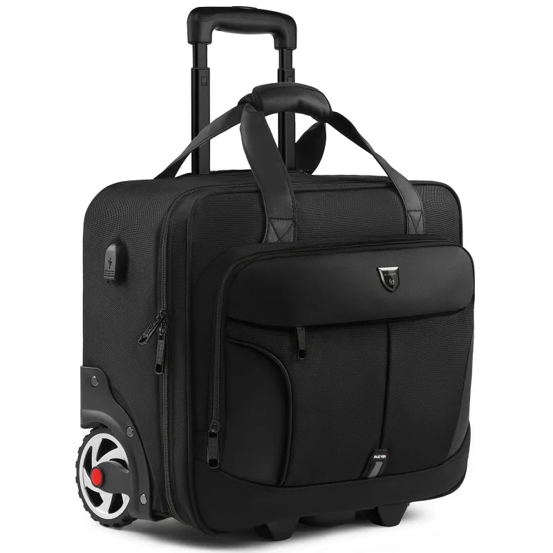 

18 inch Large wheel Business Trolley Luggage Travel suitcase Cabin Boarding Box Carry on Luggage Trolley Bag On wheels
