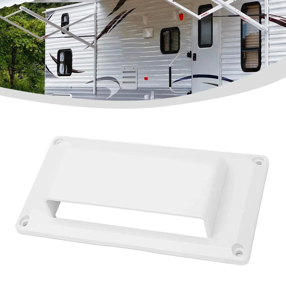 

RV Side Vent Covers Air Ventilation Exhaust Vent Cover For Trailer Boat Yacht ABS 150*57mm RV Side Vent Covers Automobiles Part