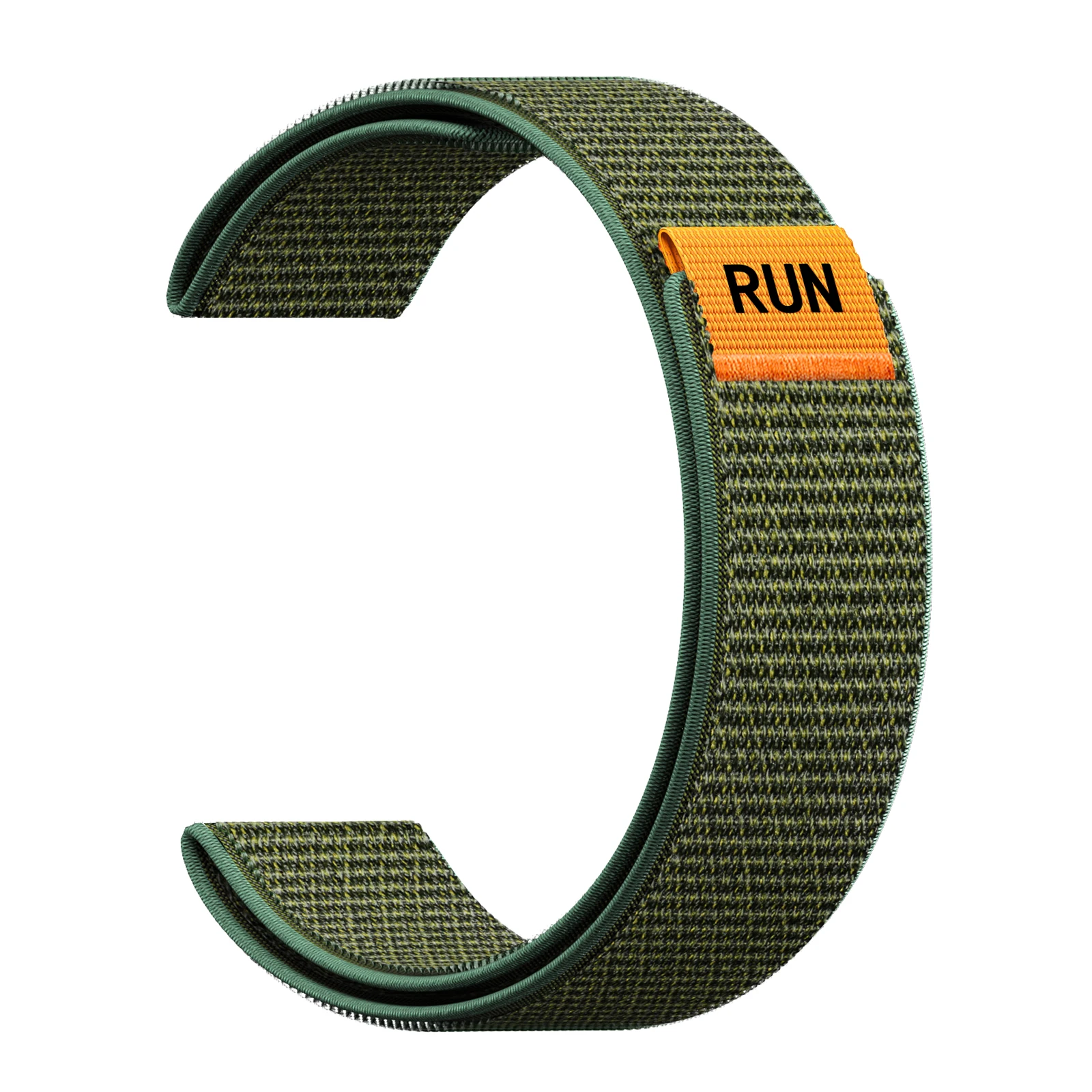 Nylon-Schlaufenarmband für Garmin Instinct 2/2X/3, 22mm 26mm Metallfreies Klett-Sportarmband, Leichtes Atmungsaktives Ersatzband – Detail 6