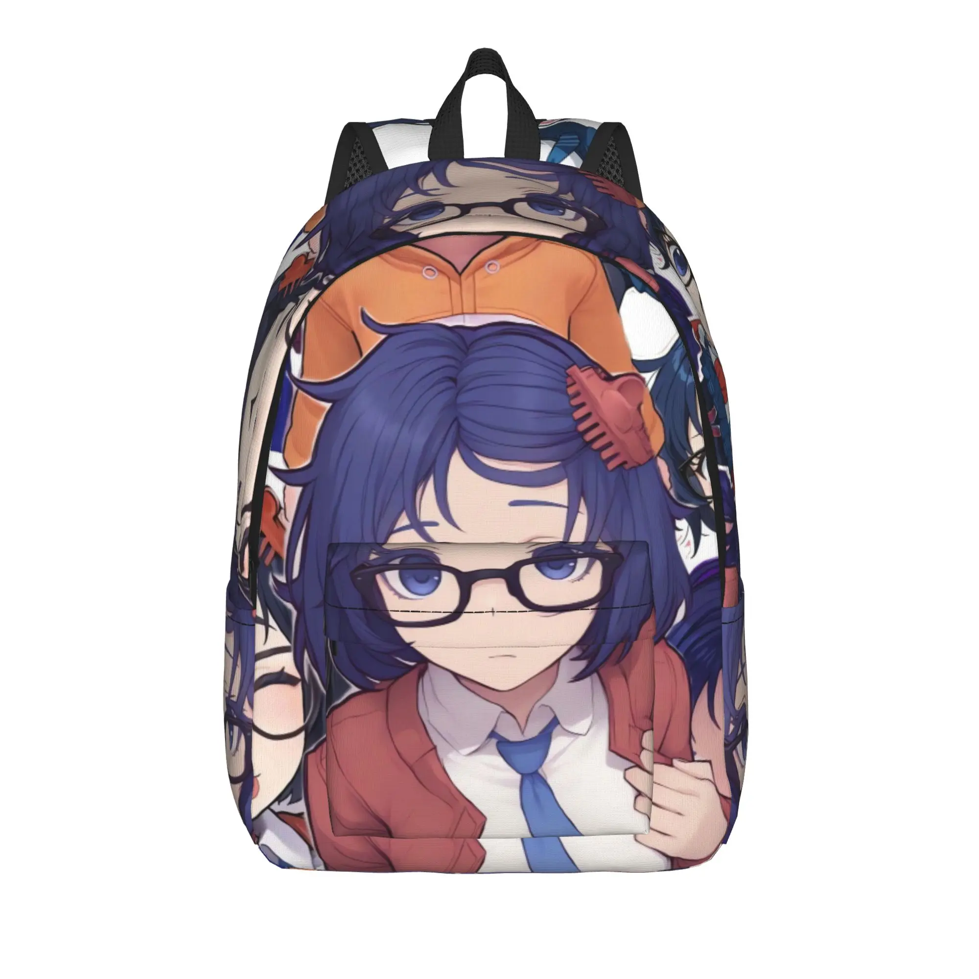 Game Miside Series Print Backpack  Modern Backpacks Teen Daily Pattern School Bags Design Rucksack