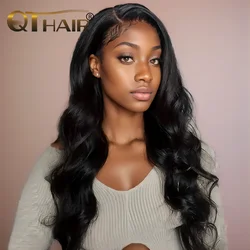 13x4 HD Lace Frontal Wig Body Wave Wigs Virgin Human Hair Wigs Pre Plucked Brazilian Human Hair Lace Wig 4x4 Lace Closure Wig