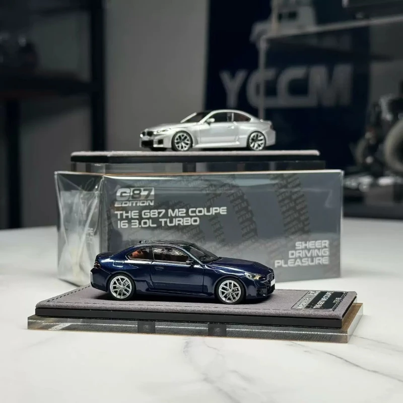 In Stock 1:64 New Product G87 M2 COUPE Alloy Die-Cast Static Car Model, Limited Edition, Gift, High-end Decorative Piece