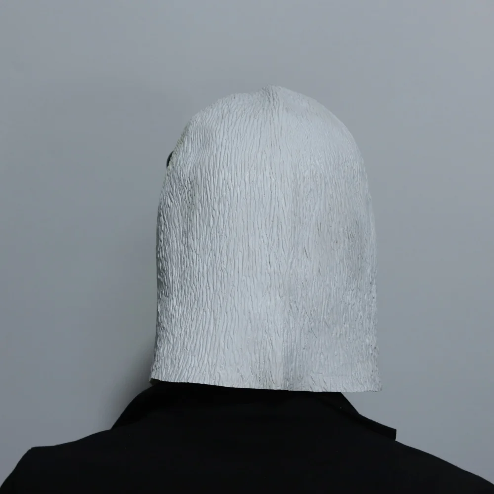 Realistische Möwenmaske aus Latex, Vogelkopf-Taubenmaske für Halloween, Cosplay, Party-Kostüm, Lustige Tiermaske, Maskerade-Requisiten – Detail 5