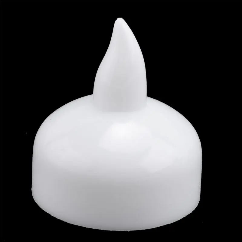 Y50A-24 Pack Waterproof Flameless Floating Tealights, Warm White Battery Flickering Led Tea Lights Candles - Wedding, Party, Cen