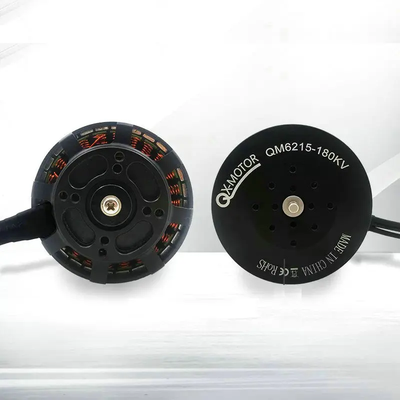 QX-MOTOR Multi axis/Rotary Disc Brushless Motor QM6215 Motor Six axis Agricultural Drone Motor Accessories