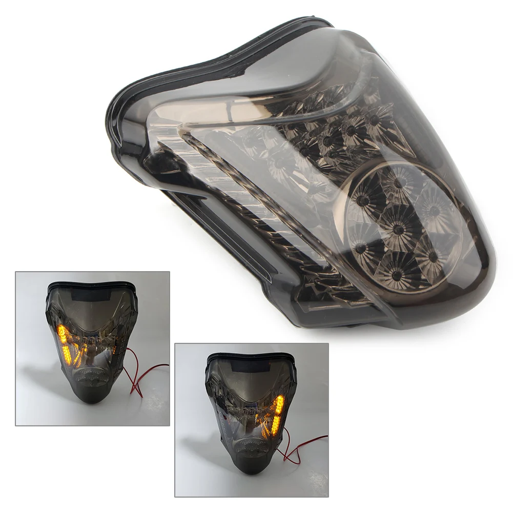 

Pop Smoke Motorcycle LED Tail Light Turn Signals Lamp For Suzuki Hayabusa GSX1300R 2008 09 10 11 12 13 14 15 16 17 18 19 2020