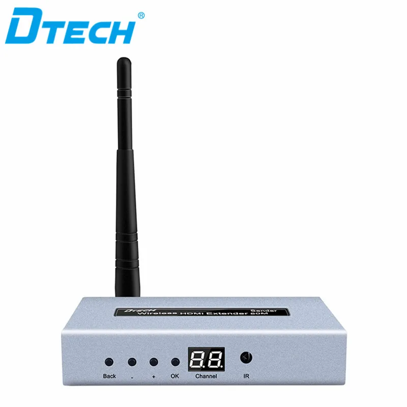 

Беспроводной передатчик и приемник HDMI H.264 4k 1080p при 60 Гц Tx Rx 164 фута 50 м HDMI беспроводной удлинитель 50 м для HDTV, проектора и т. д.