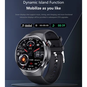 For Huawei GT4Pro GPS NFC Smart Clock Men's 4 Pro 360*360 AMOLED Screen Bluetooth Heart Frequency 6 Main Sales GPS Watch - №1