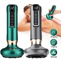 6/12 Gears Electric Cupping Massager Vacuum Suction Cup GuaSha Anti Cellulite Scraping Infrared Heat Body Slimming Massage 1