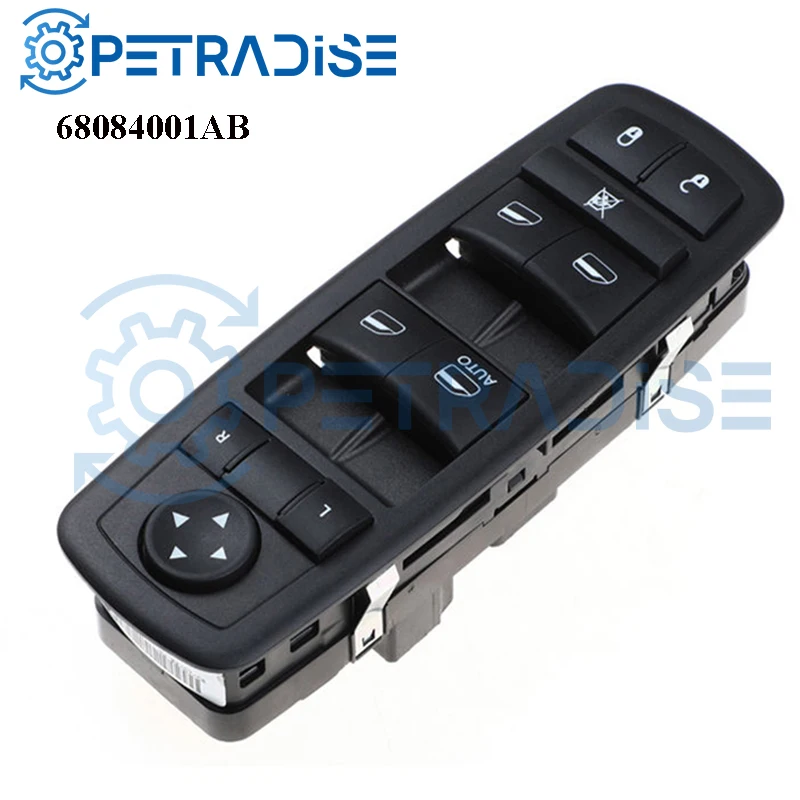 Front Left Side Power Master Window Switch For Dodge Journey 11-16 2.4L 3.6L V6 Auto Parts OEM 68084001AB 68084001AC 68084001AD