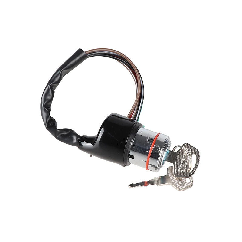 6 Wire ATV Ignition Switch & Key Set For Suzuki GN 125 Scooter Universal Motorcycle Ignition Switch Key