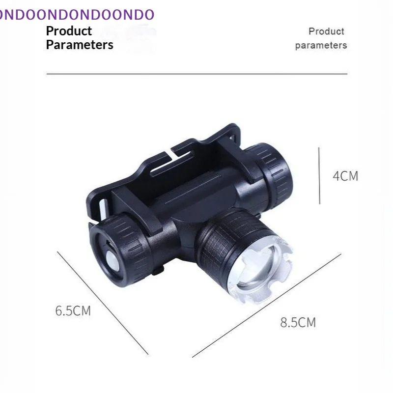 LED Strong Light Headlight USB Rechargeable Super Bright Head Flashlight  Lighting Modes Camping Fishing Running Headlamp