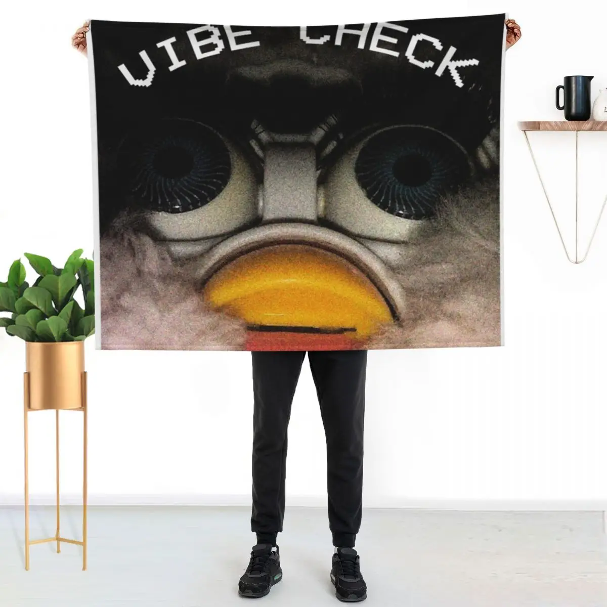 

Furby Vibe Check 1 Throw Blanket Soft Comfort Blanket for Reading Watching TV