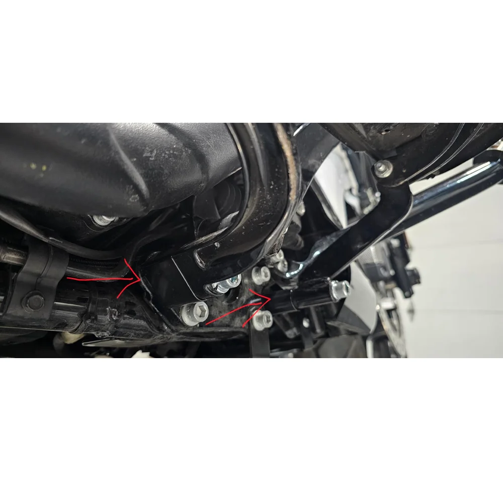 مجموعة تمديدات لوح الأرضية للسائق لـ Harley 2009-2024 Touring Road King Street Glide Road Glide 2010-2013 Tri-Glide #3