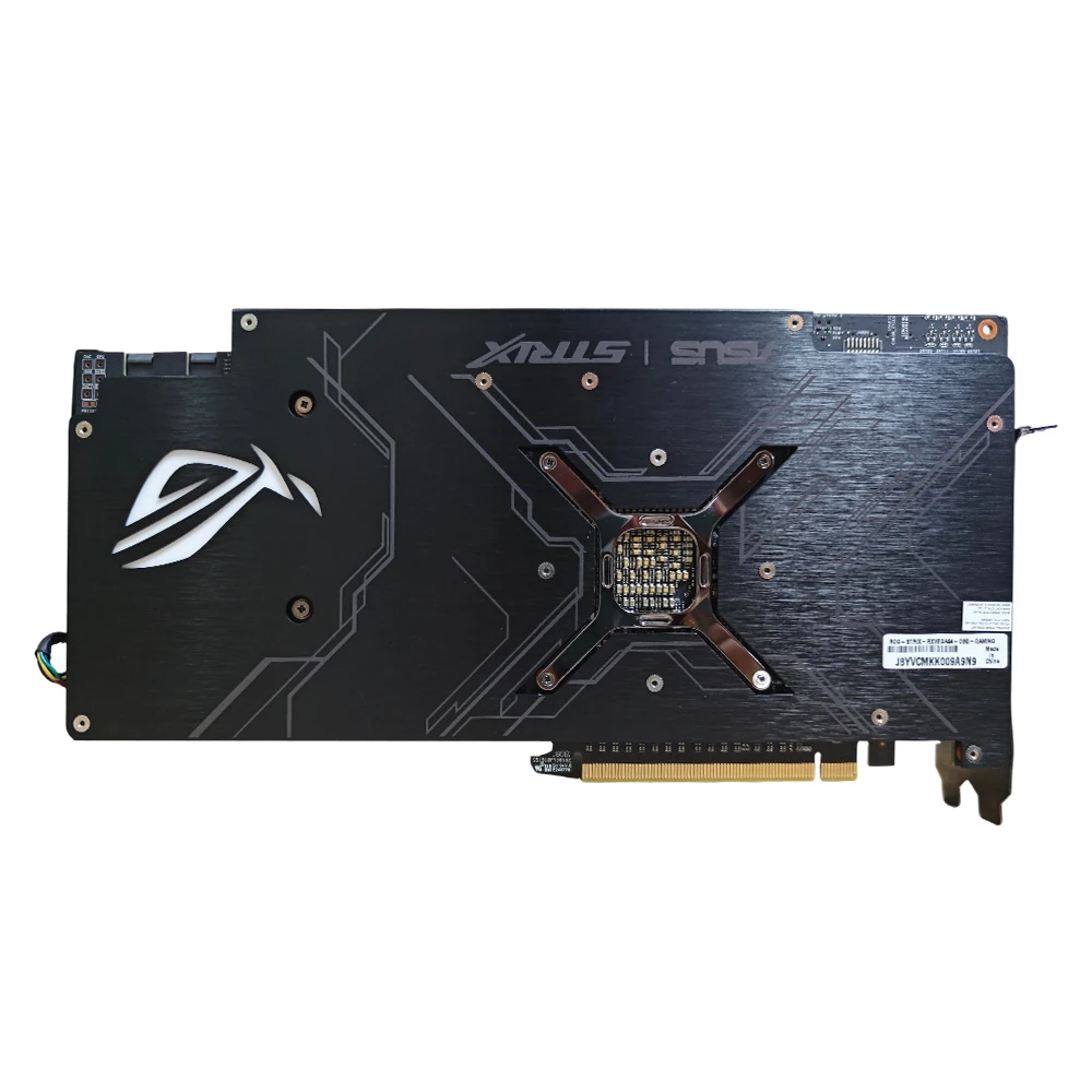 ASUS Radeon RX Veg 8GB GPU ROG STRIX RXVEGA64 O8G GAMING Graphics Card For HBM2 256bit 8+8pin HDMI DP DVI Triple Fans Desktop PC