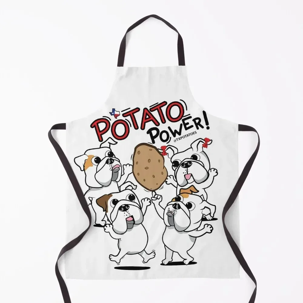 

POTATO POWER Apron For Cosmetologist Hairdressing Hairdresser Accessories Things For The Home Apron