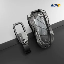 Zinc Alloy Car Key Case Keychain for Geely Tugella 2020 Azkarra Xingyue Boyue Pro Atlas Pro Gili Tugella Car Key Cover Protector