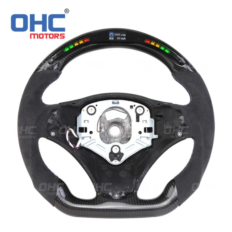 For BMW  E90 E91 E92 E93 M3 LED Supports customization carbon fiber car modification steering wheel