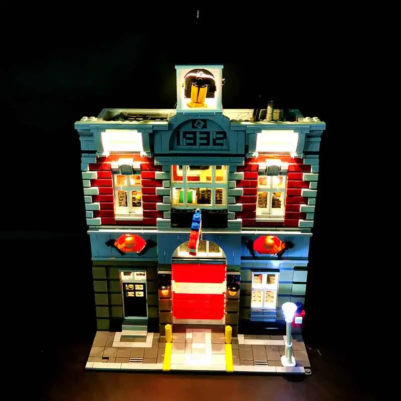 Advanced DIY Led Light Kit For Lego 10197 Fire Brigade (Only Led Light,Without Blocks Model) High-Performance