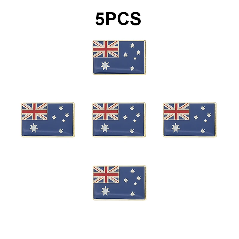 1-100pcs Australia Lapel Pin Flag badge Brooch Pins Badges