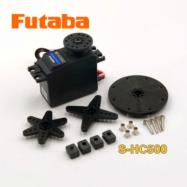 FUTABA S-HC500 helicóptero disco inclinado dedicado servo servo engranaje de metal