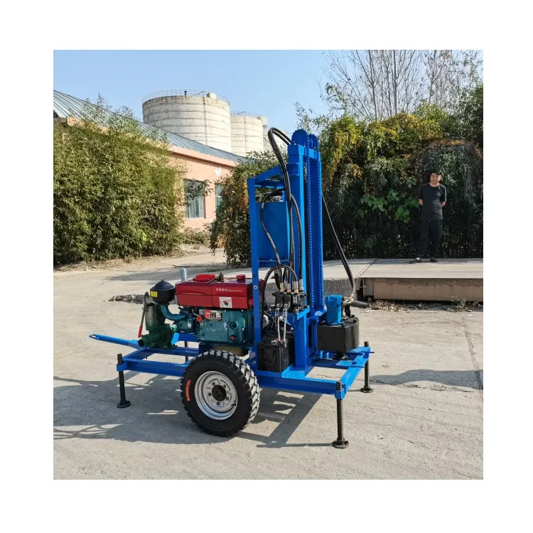 2025Bore Hole Water Well Drilling Rig Machine Water Well Rotary Drilling Rig for Sale Cheap