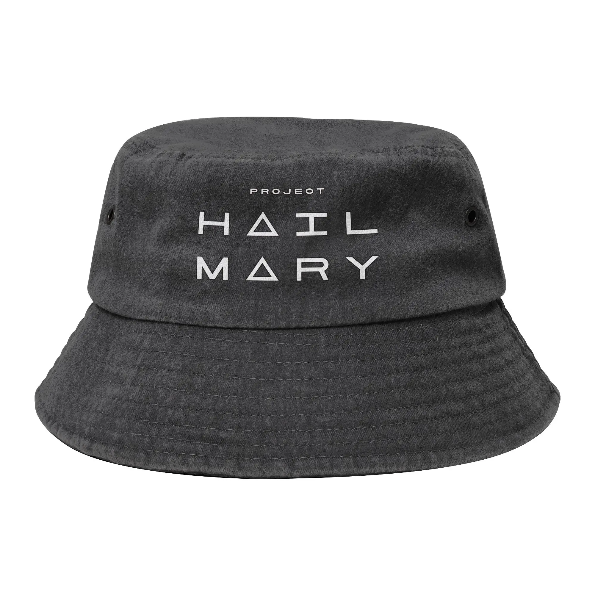 Travel Headwear Project Hail Mary  Si Fi Merch Bucket Hats Women Men Distressed Denim Hot Sun Hats  Bob Hat Fishing Cap Outdoor
