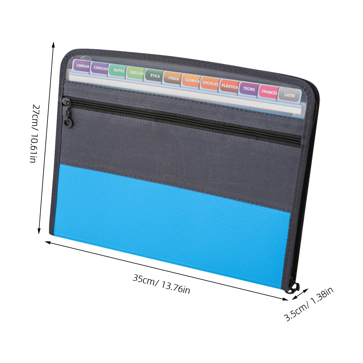 

13-слойная папка для файлов-гармошка формата А4, расширяющийся органайзер для файлов, портативная легкая папка для квитанций, карманы для документов для офиса