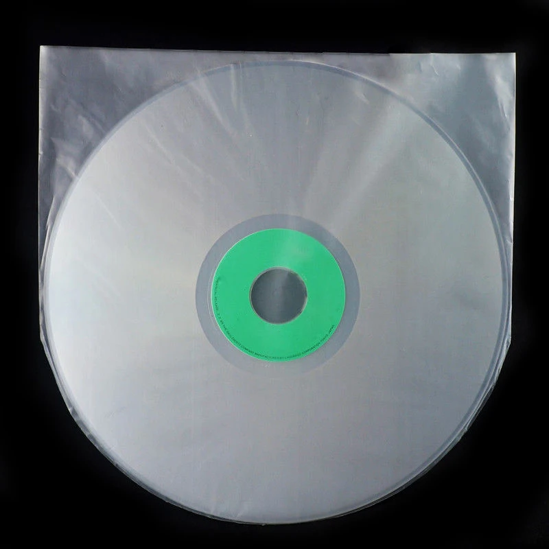50Pcs 12Inch Antistatic Plastic Cover Inner Sleeves Bag for LP Music Vinyl Record For LP Music Vinyl Record Accessories 50Pcs