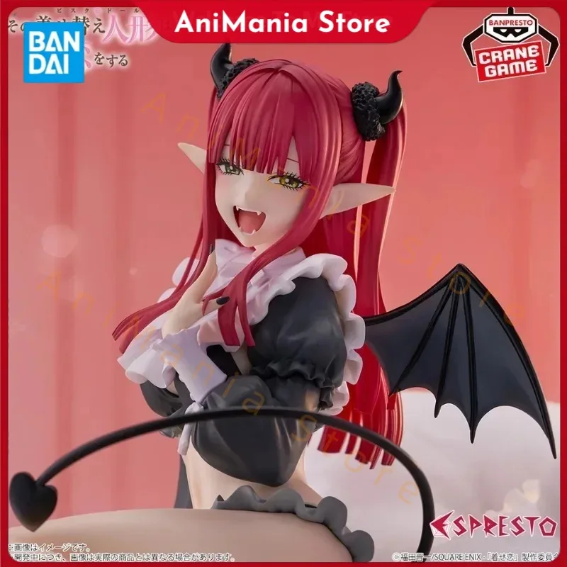 

In Stock Original BANDAI My Dress-Up Darling Kitagawa Marin PVC Anime Character Model Collection Desktop Decoration Toys Gifts