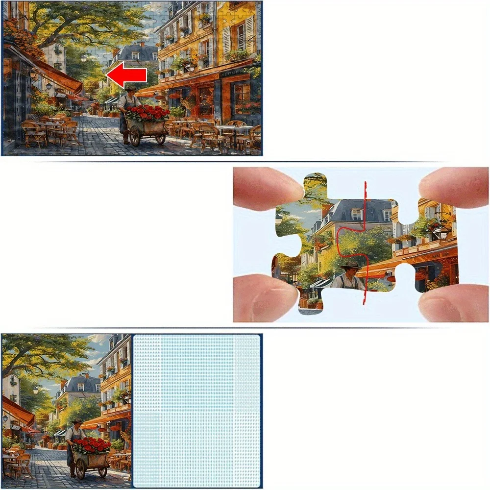 500/1000ピース 大人向けパズル、高品質でリラックスできるファミリーゲーム、誕生日、クリスマス、ハロウィン、ギフトに最適、ベストチョイス