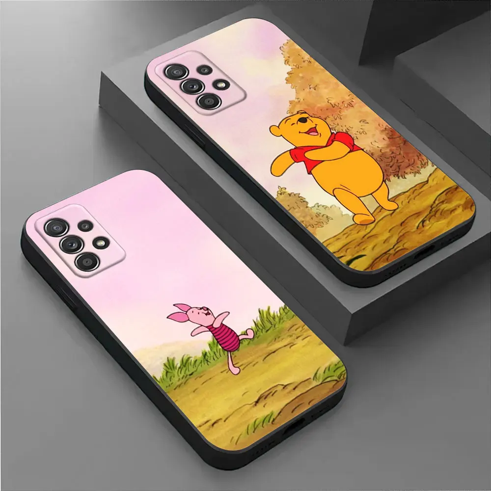 

Winnie The Pooh Phone Case For Samsung Galaxy A17 A57 A37 5G A07 A55 A54 A34 A35 A25 A15 A56 A36 A26 A16 A06 Piglet Tigger Cover