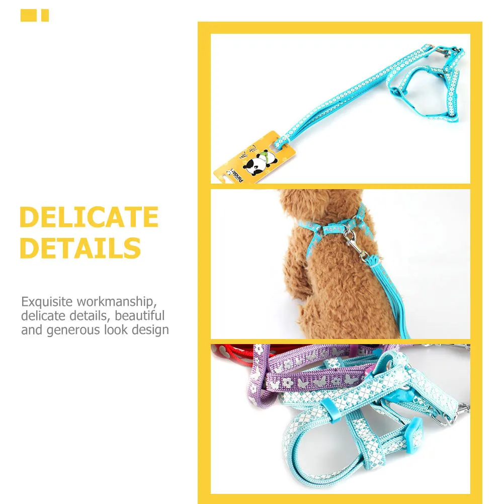 

Dog Leash for Small Dogs High-Quality Wear-Resistant Compact Kitten Walking Rope Outdoor Pet Running Harness Travel Friendly