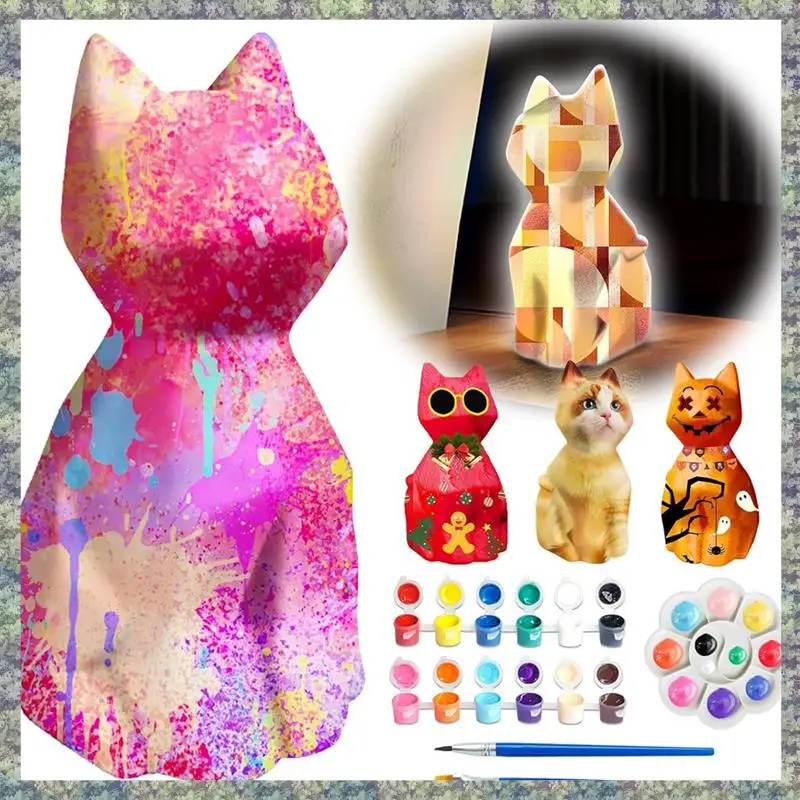 

WON Your Own Cat Light Kit Набор для рисования Искусство и ремесла Подходит для художественных принадлежностей Подарки на день рождения