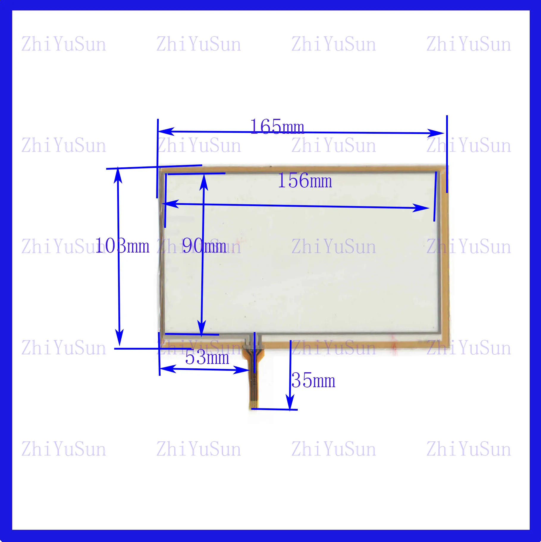 AK-3305 165*104mm TOUCH Screen panels  165*104  AK3305