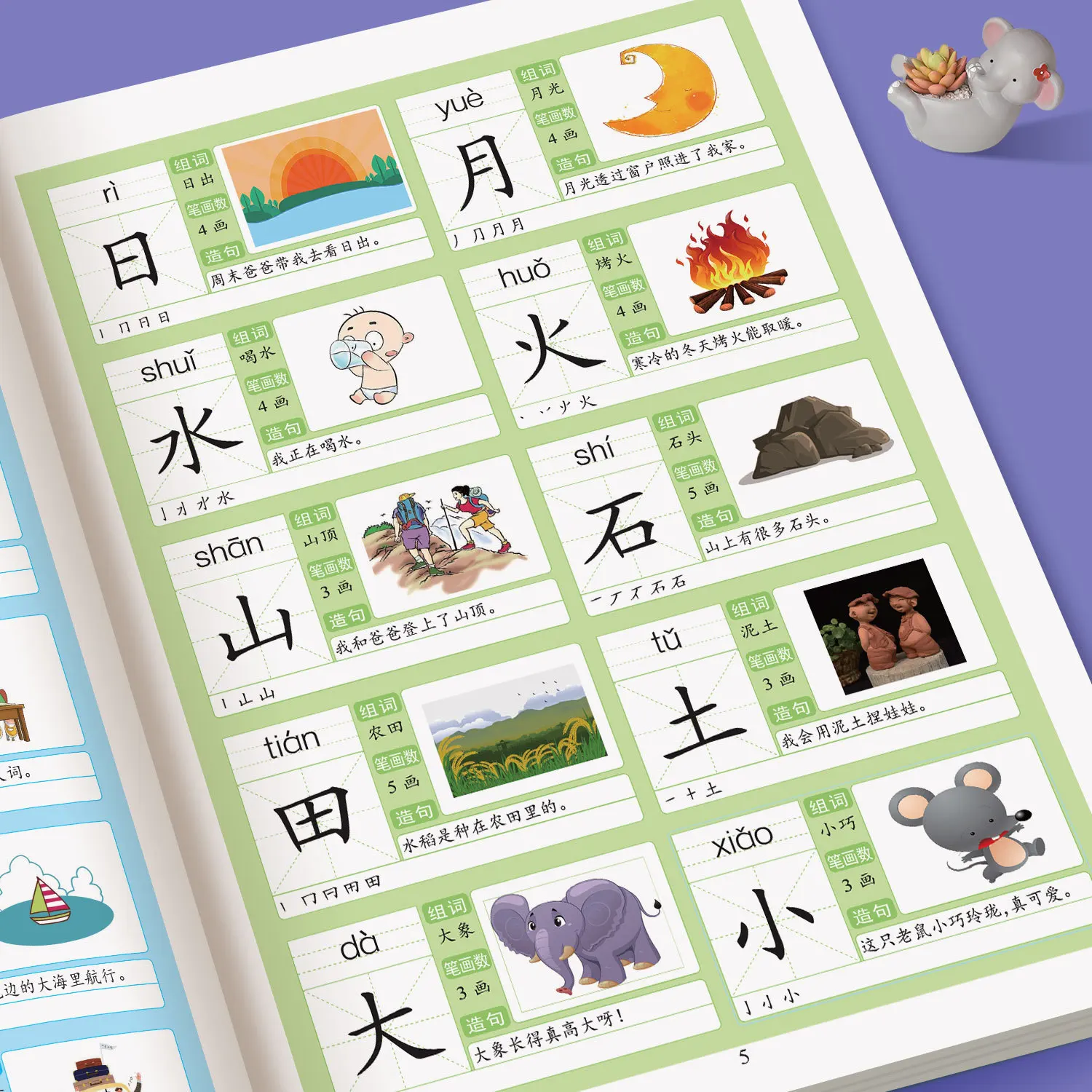 King of Word Recognition for Preschoolers, 3000 Word Early Childhood Education Enlightenment Book