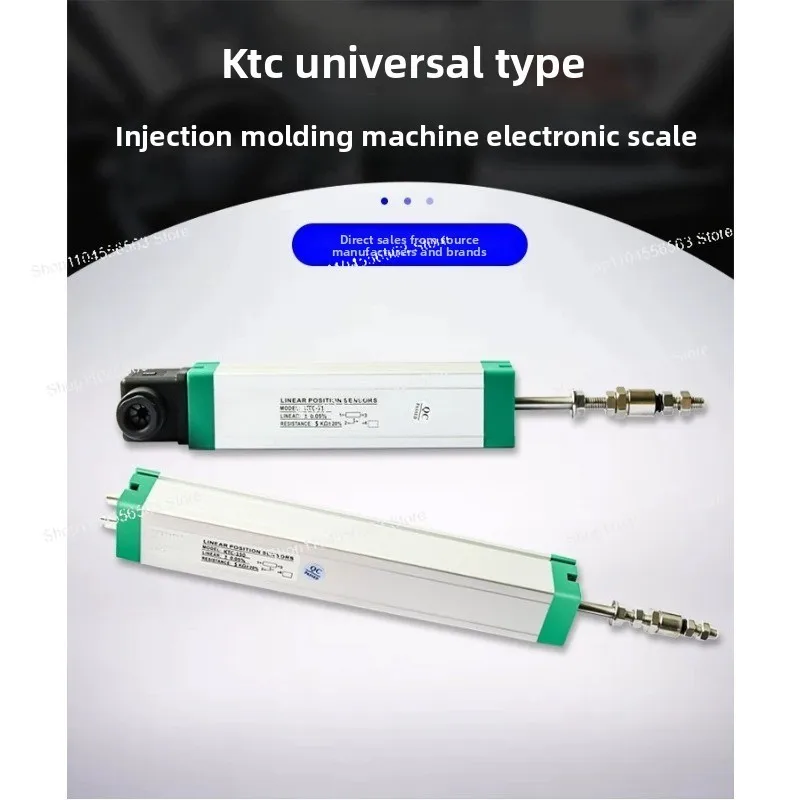 Electronic ruler pull rod type linear displacement transducer high precision KTC meter resistance ruler universal type