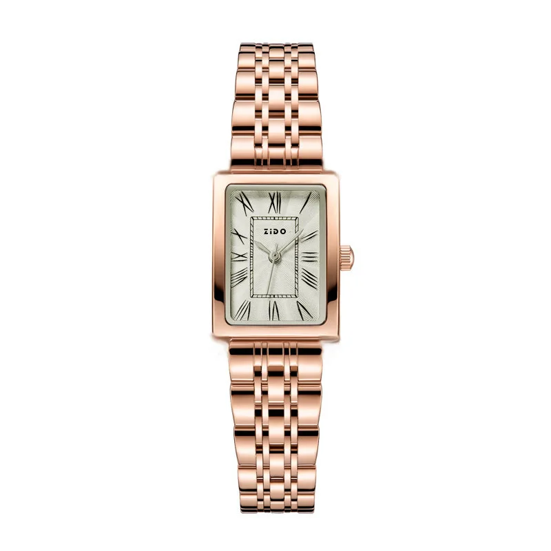 Luxus Frauen Quarzuhren Quadratischen Block Damenuhr Mädchen Business Sport Vollautomatische Quarz Leuchtende Wasserdicht