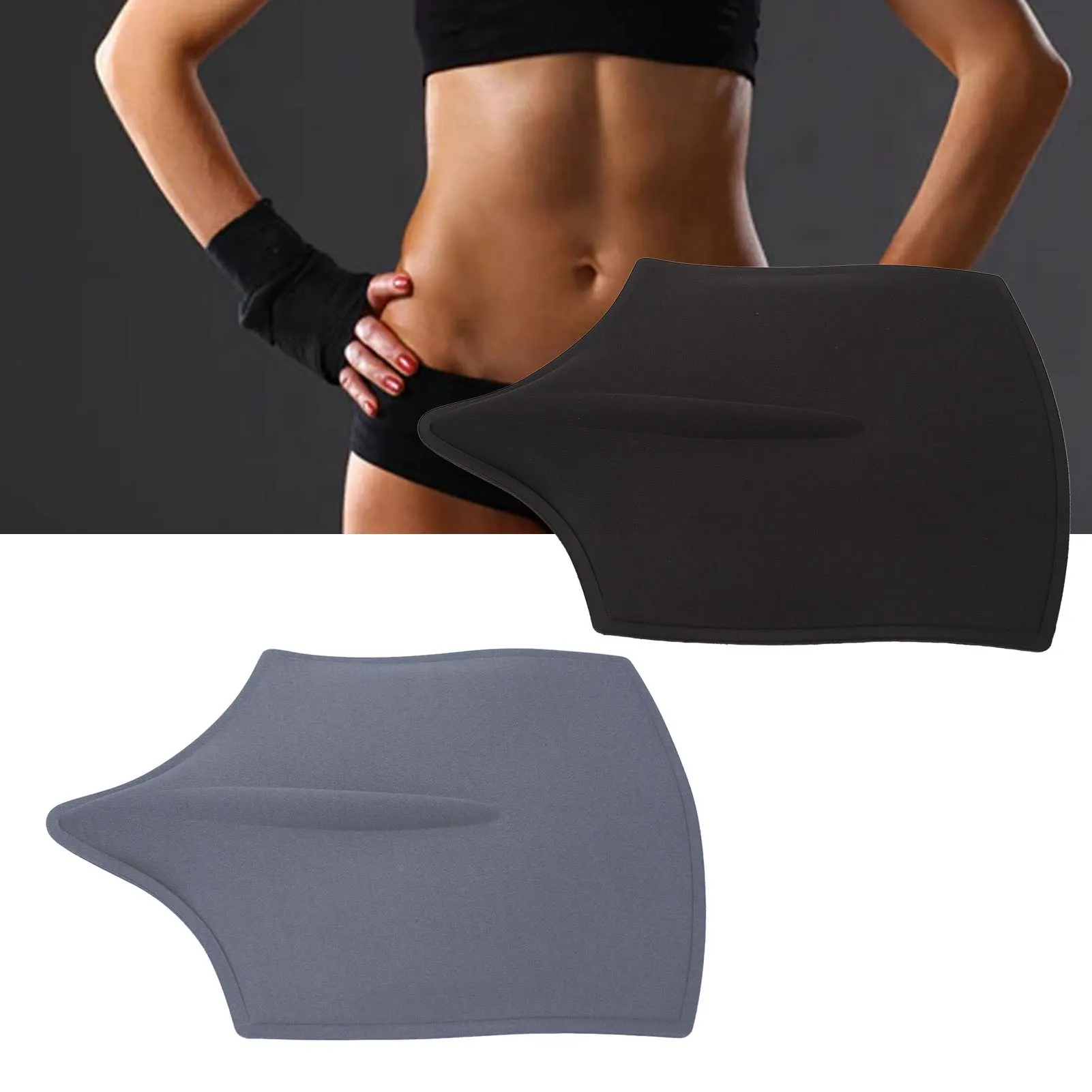 Lumbar Molder Liposuction Back Board Foam Compression Lipo Ab Board Post Surgery grey/black 2028
